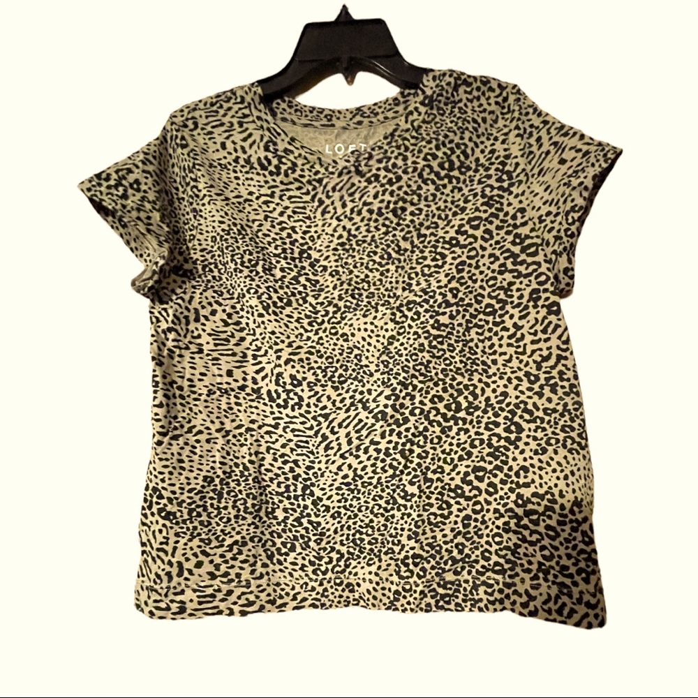 3 for $10 Bundle - Loft Animal Print T shirt